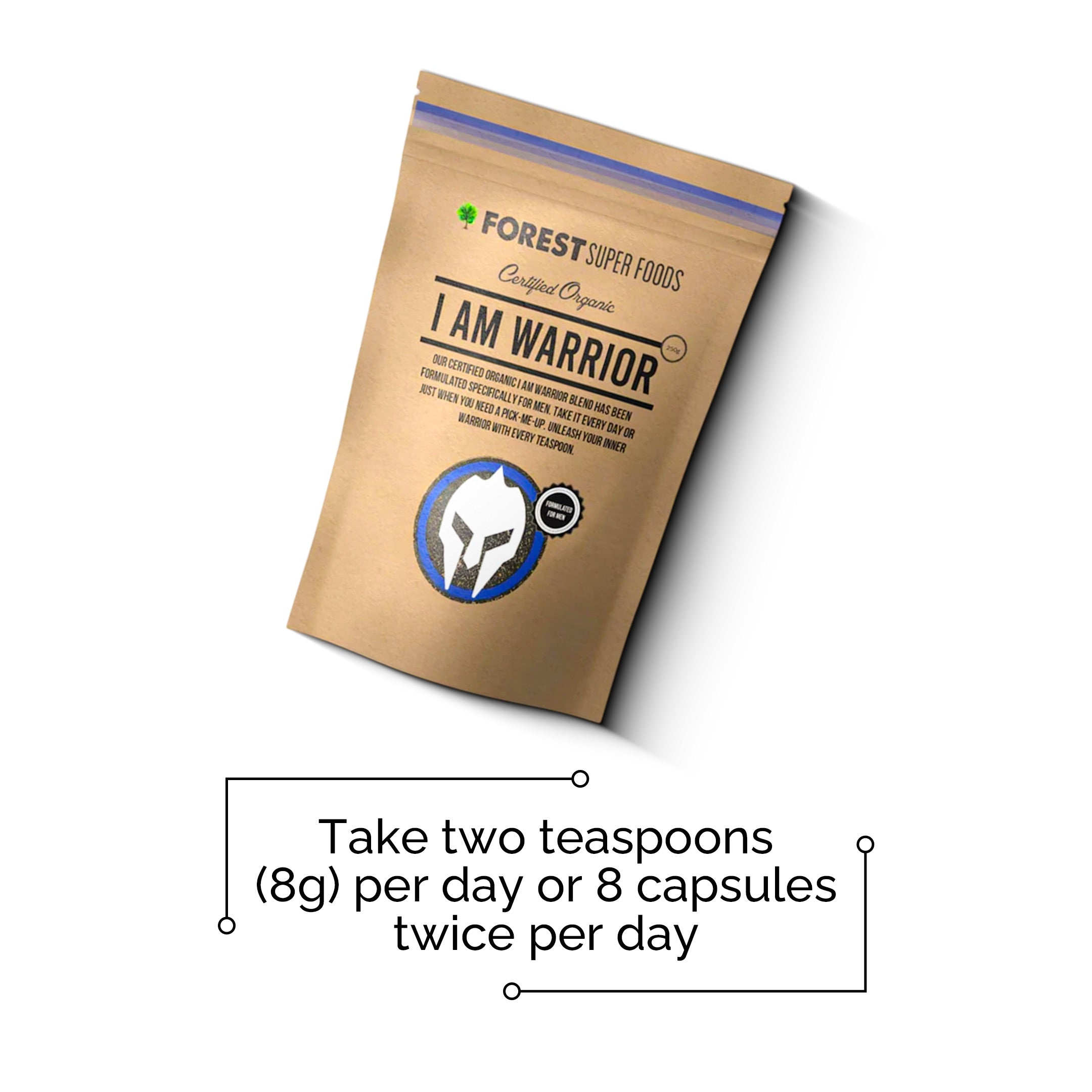 I Am Warrior Polvo Multivitamínico para Hombres
