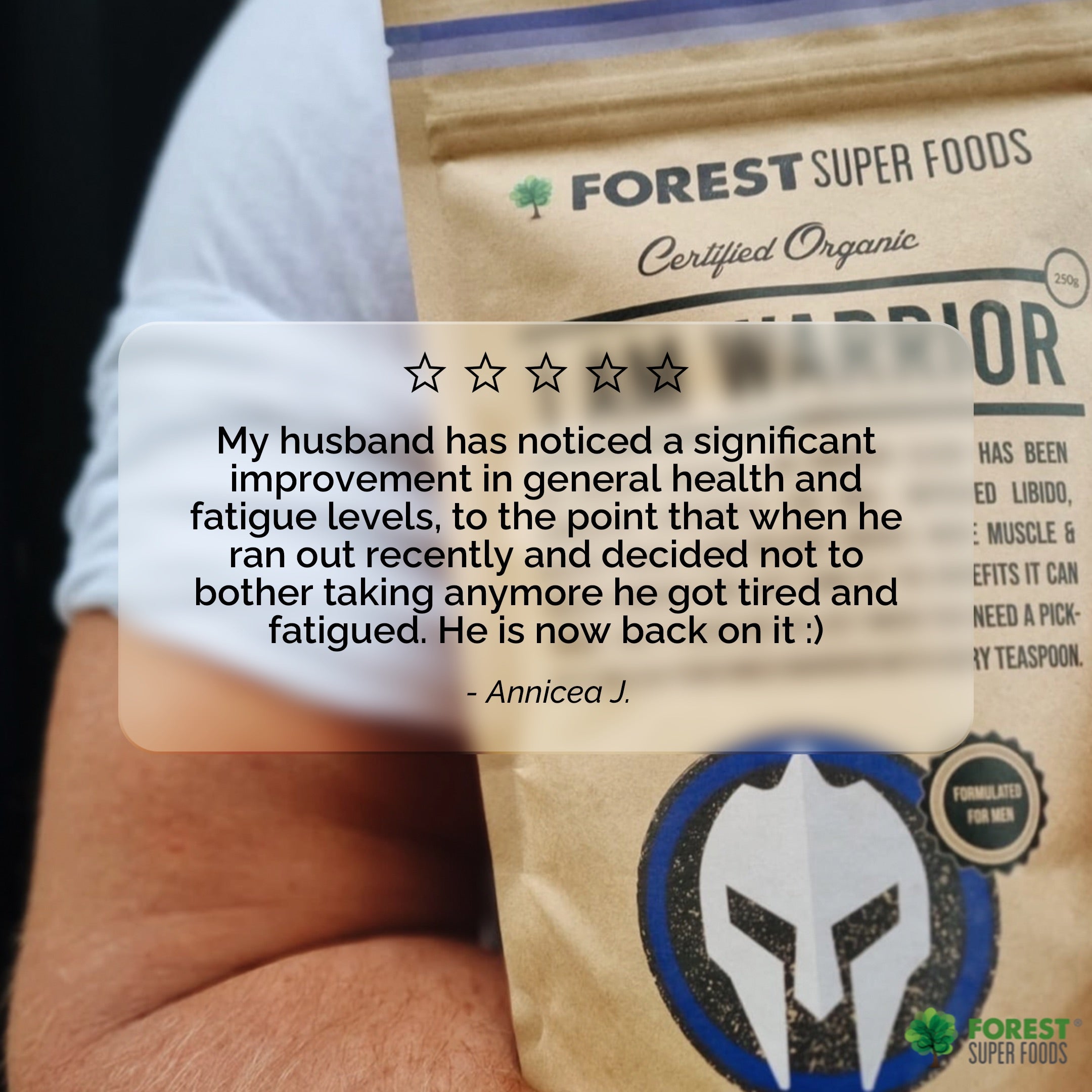 I Am Warrior Polvo Multivitamínico para Hombres