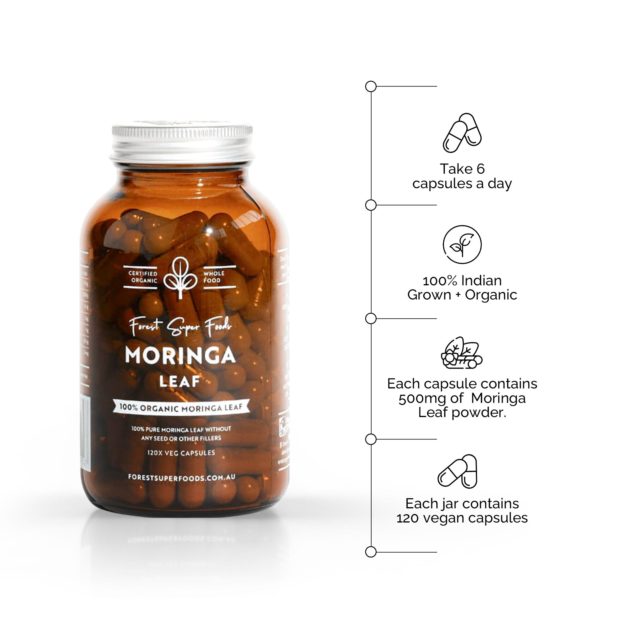Organic Moringa Capsules