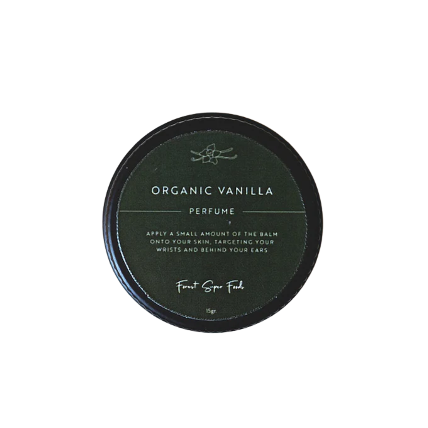 Organic Vanilla Perfume Balm - Main Image
