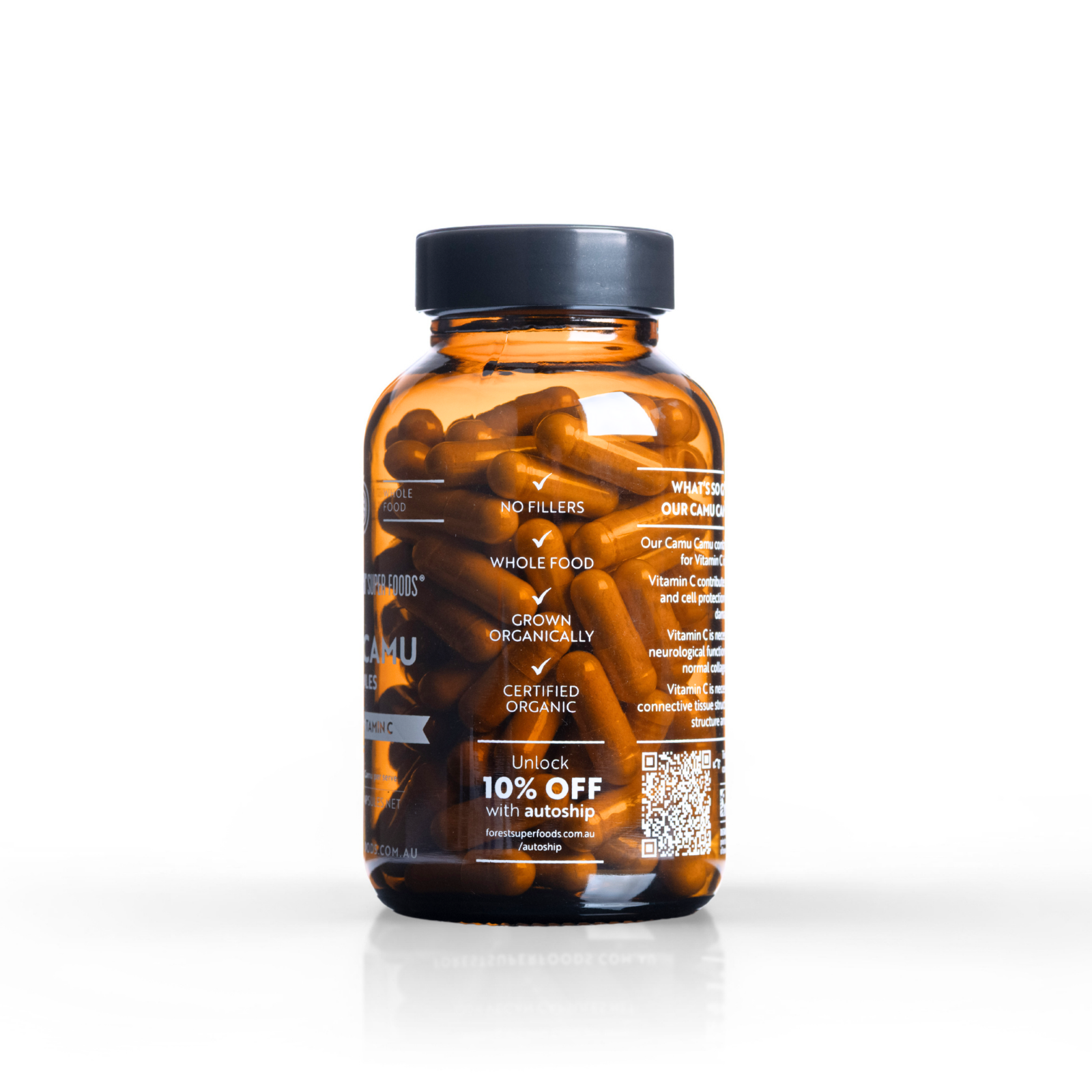 有機認證 Camu Camu 漿果膠囊