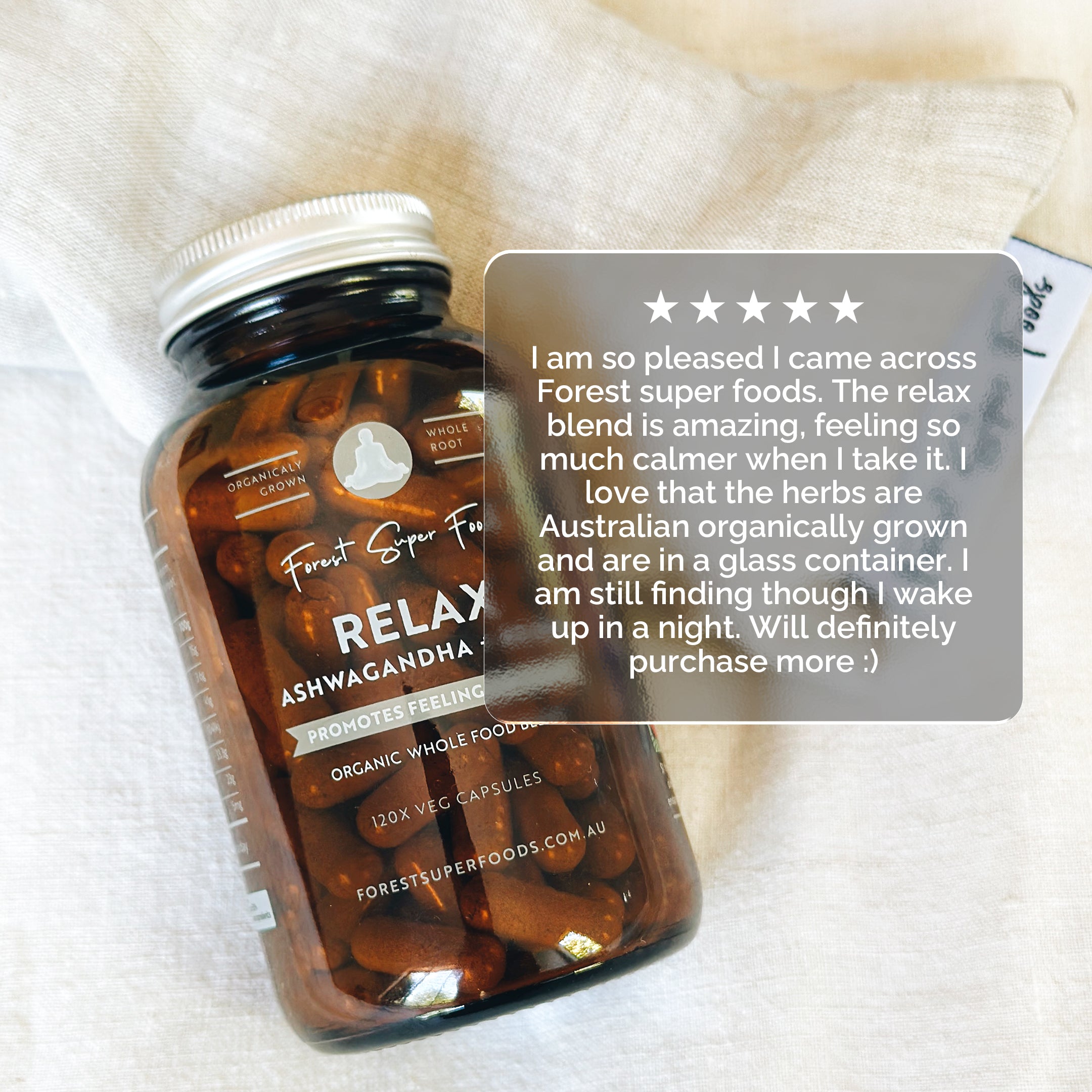 全食物放鬆營養補充品