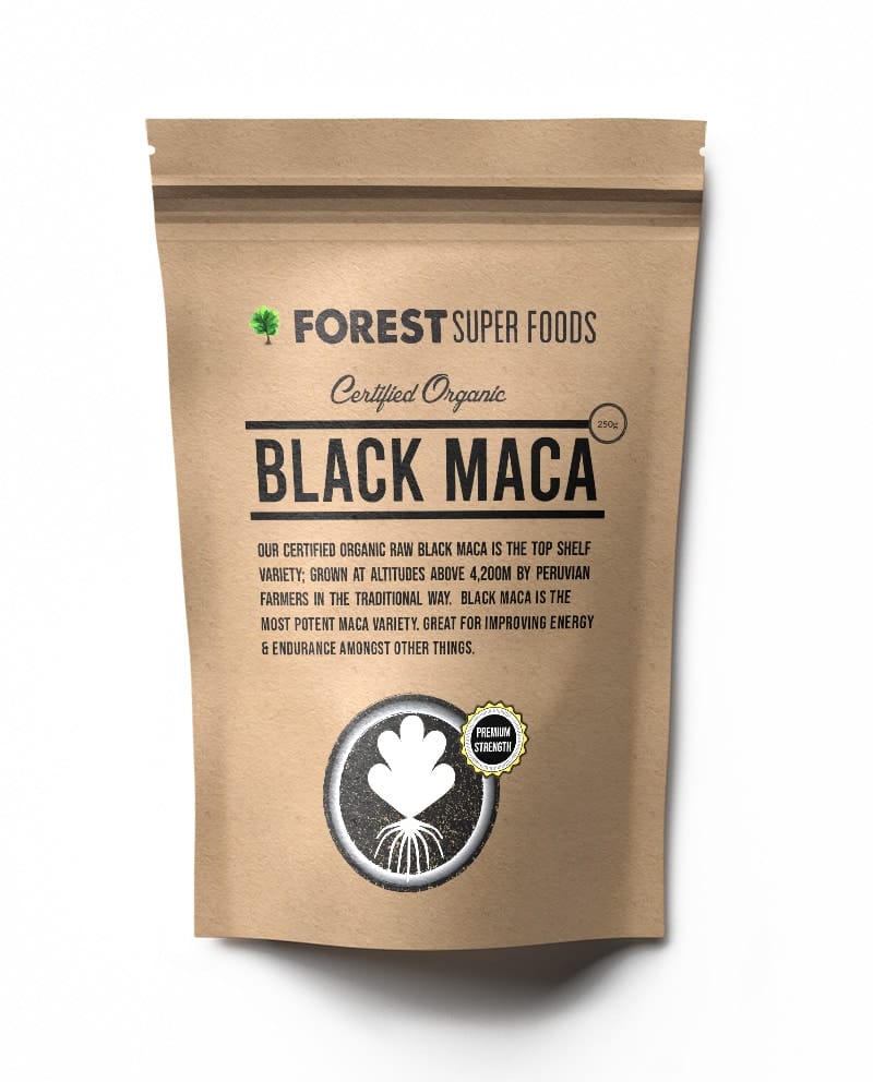 Certified Organic Black Maca Powder