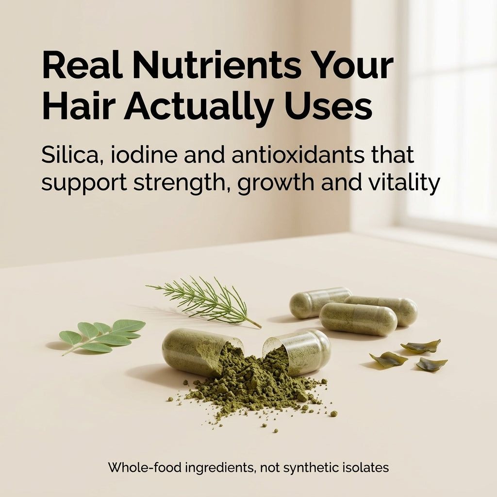 Alimentos para el cabello