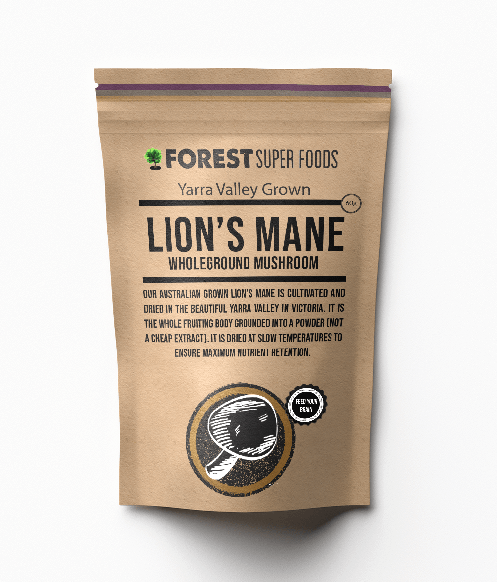 Yarra Valley 獅子頭蘑菇 (100% 結實體)