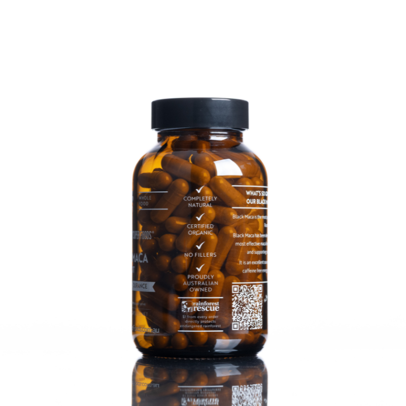 Certified Organic Black Maca Capsules