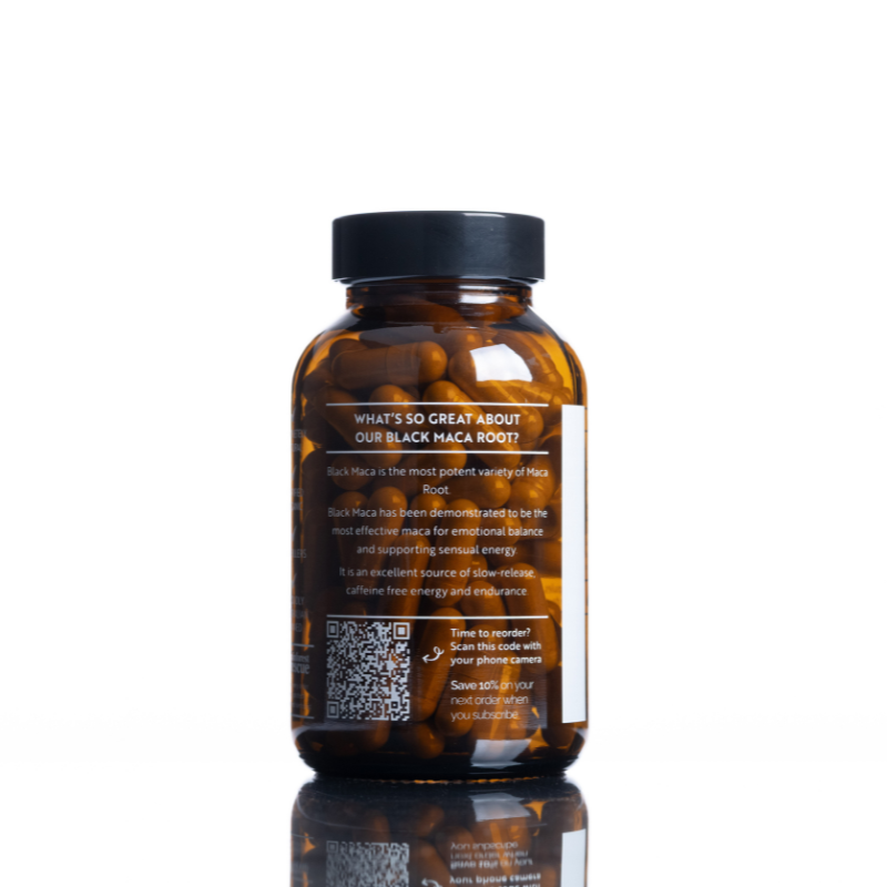 Certified Organic Black Maca Capsules