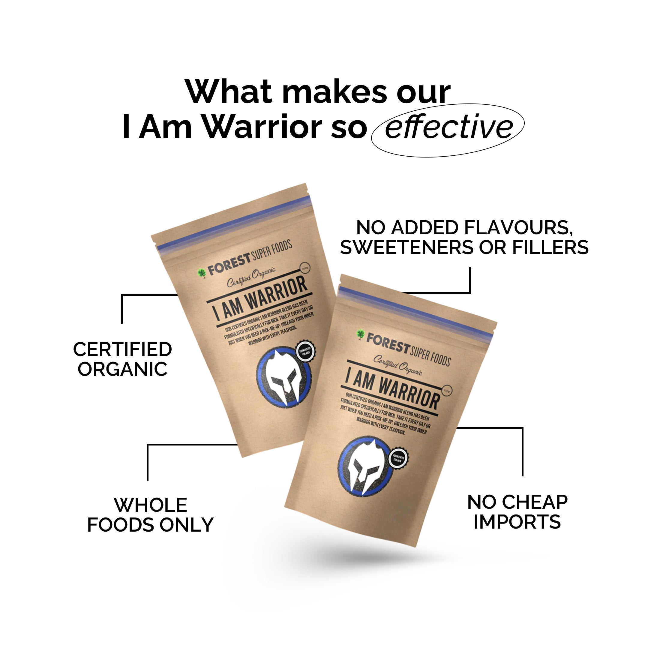 I Am Warrior Mens Multivitamin Powder