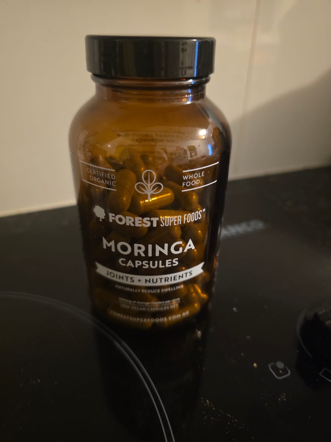 User photo showing Forest Super Foods Moringa Capsules.