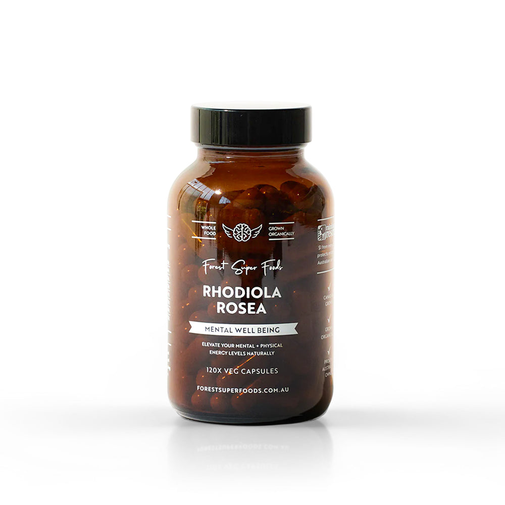 Rhodiola Rosea Capsules Australia | Organic Whole Root | Forest