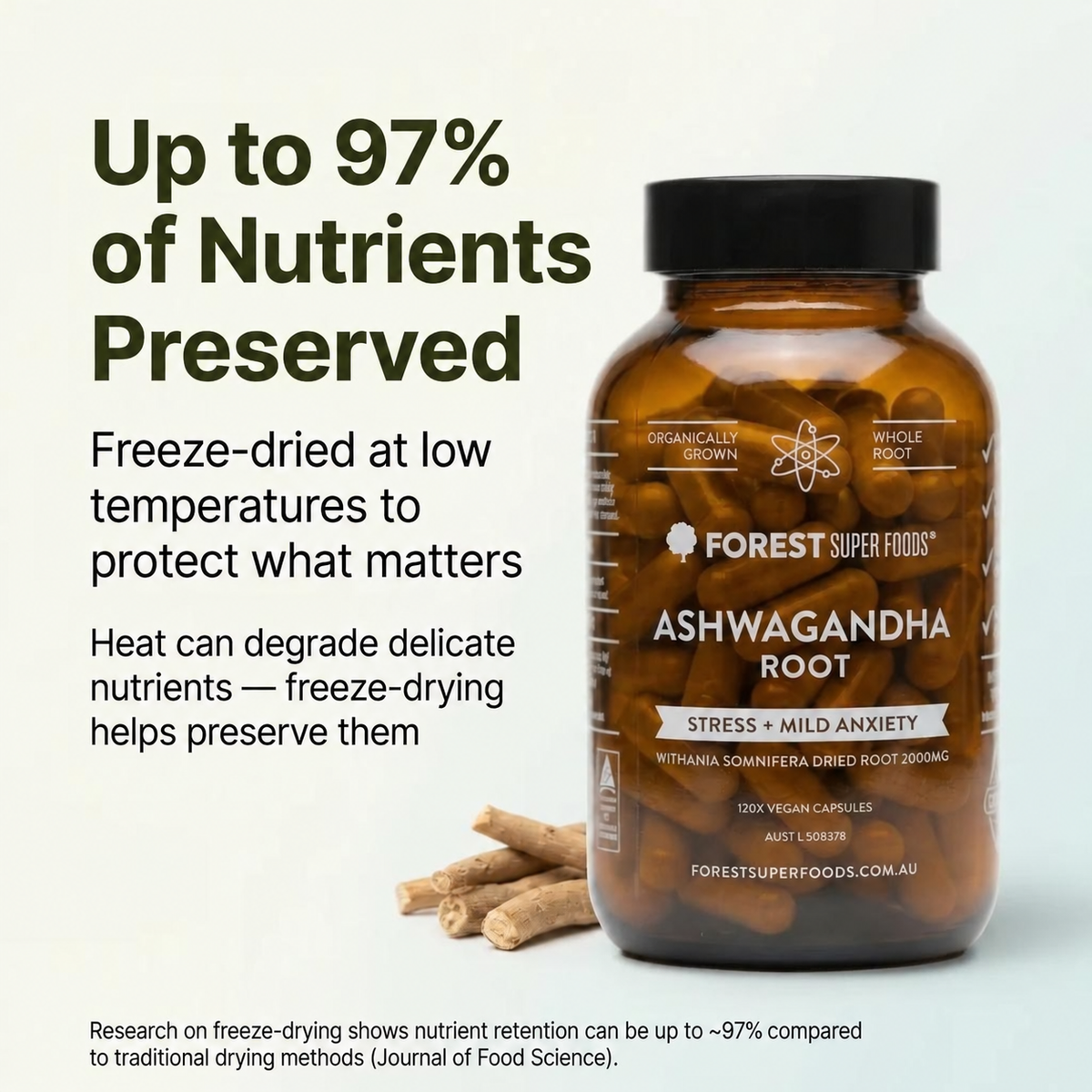 Organic Ashwagandha Capsules