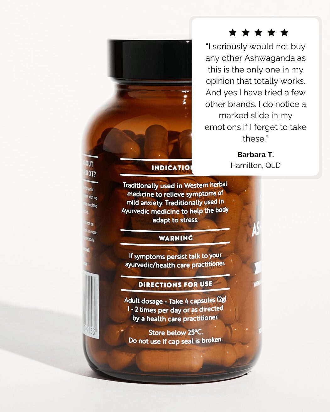 Organic Ashwagandha Capsules