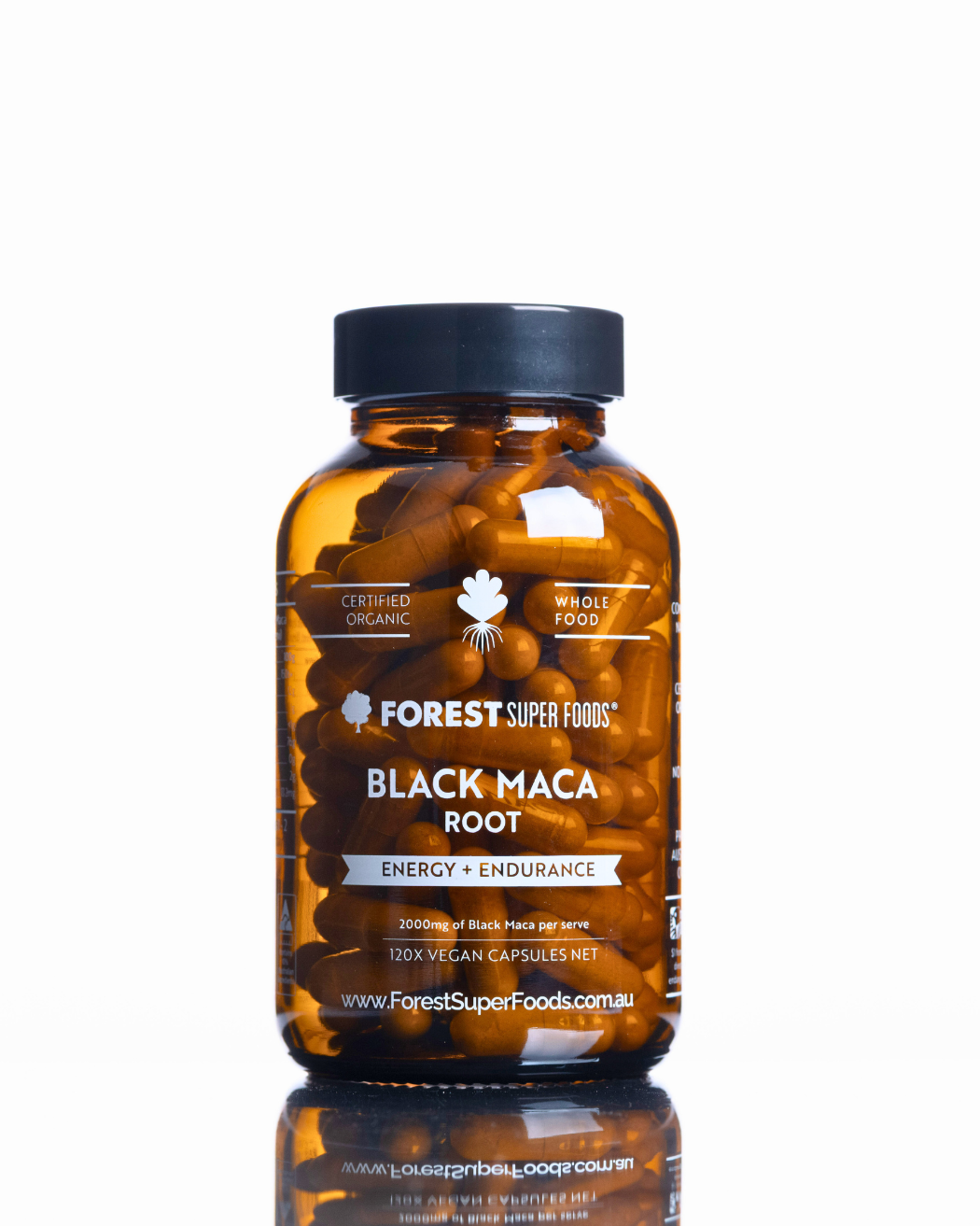 Certified Organic Black Maca Capsules