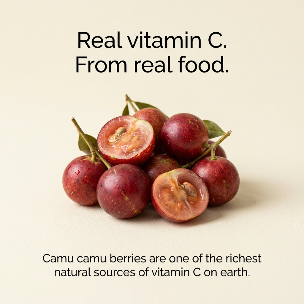 Certified Organic Camu Camu Berry Capsules