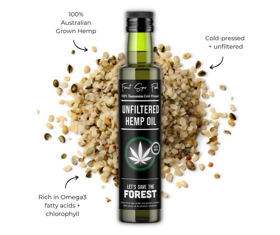 Unfiltered Hemp Seed Oil
