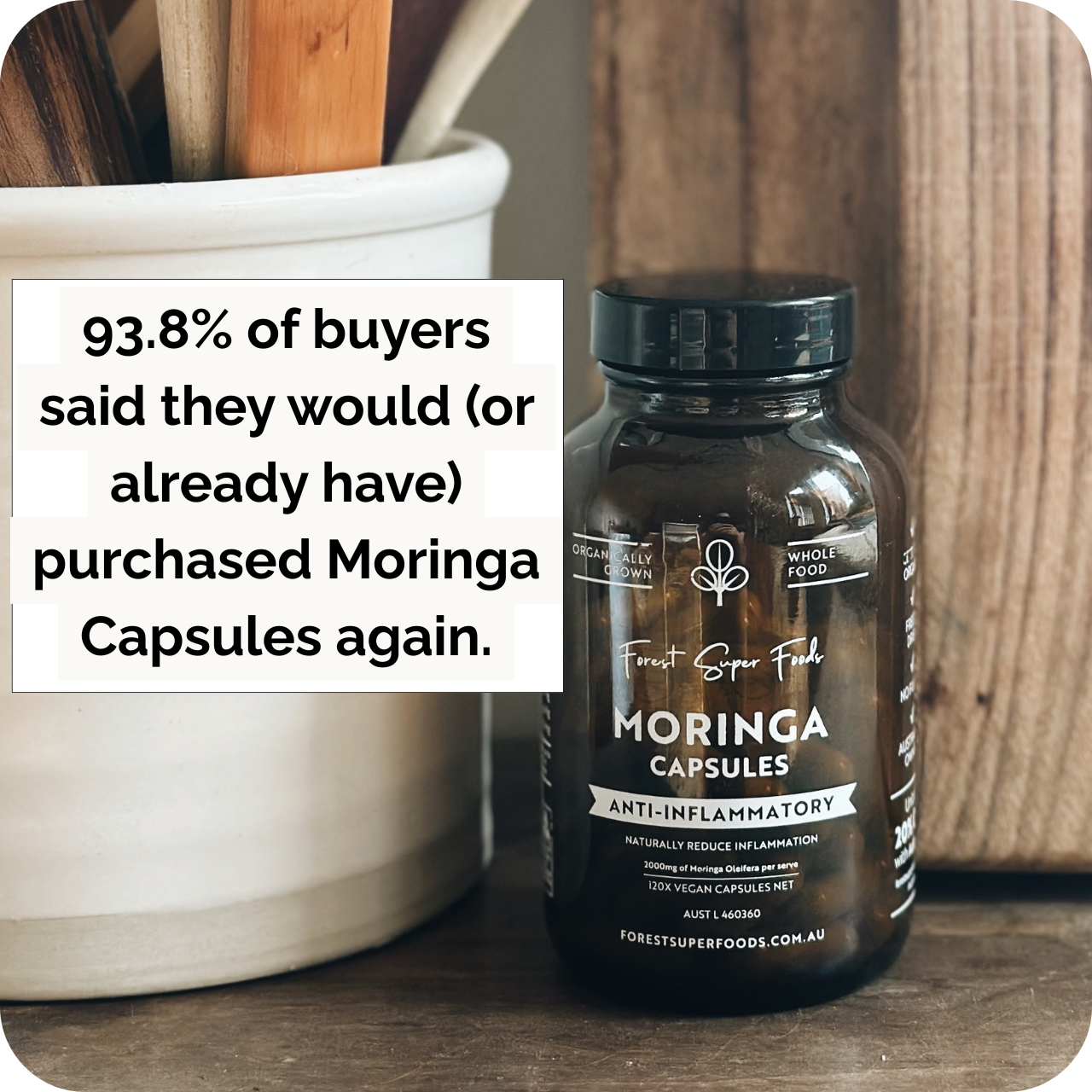 Organic Moringa Capsules