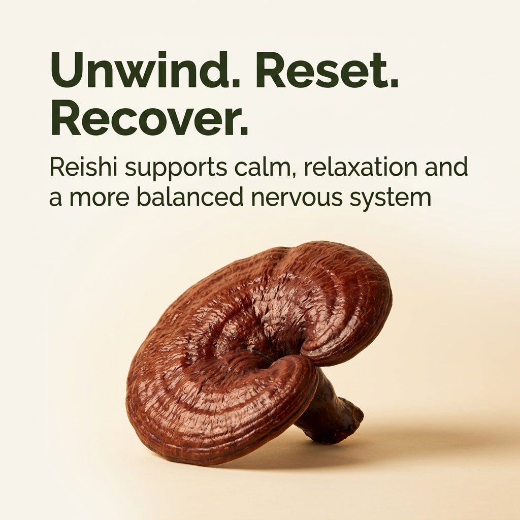 Australian Grown Reishi Mushroom Capsules