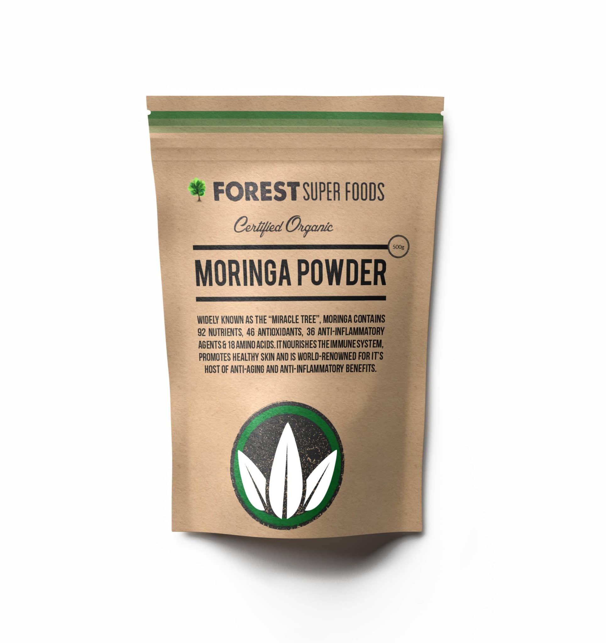 Certified Organic Moringa Leaf Powder