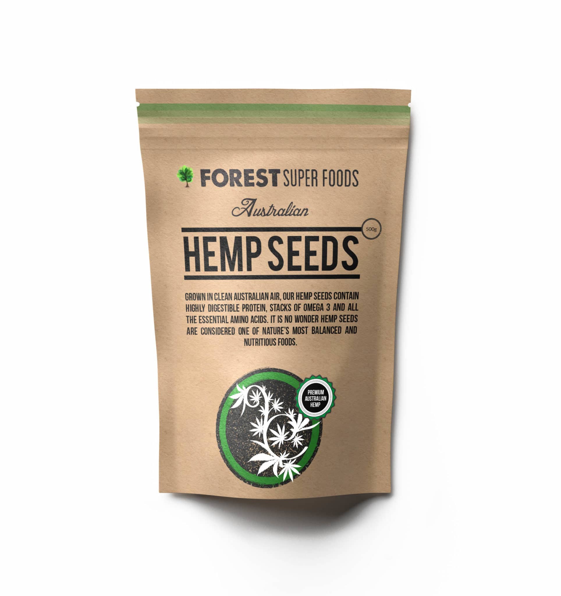 Australian Hemp Seeds (60 Day Supply)