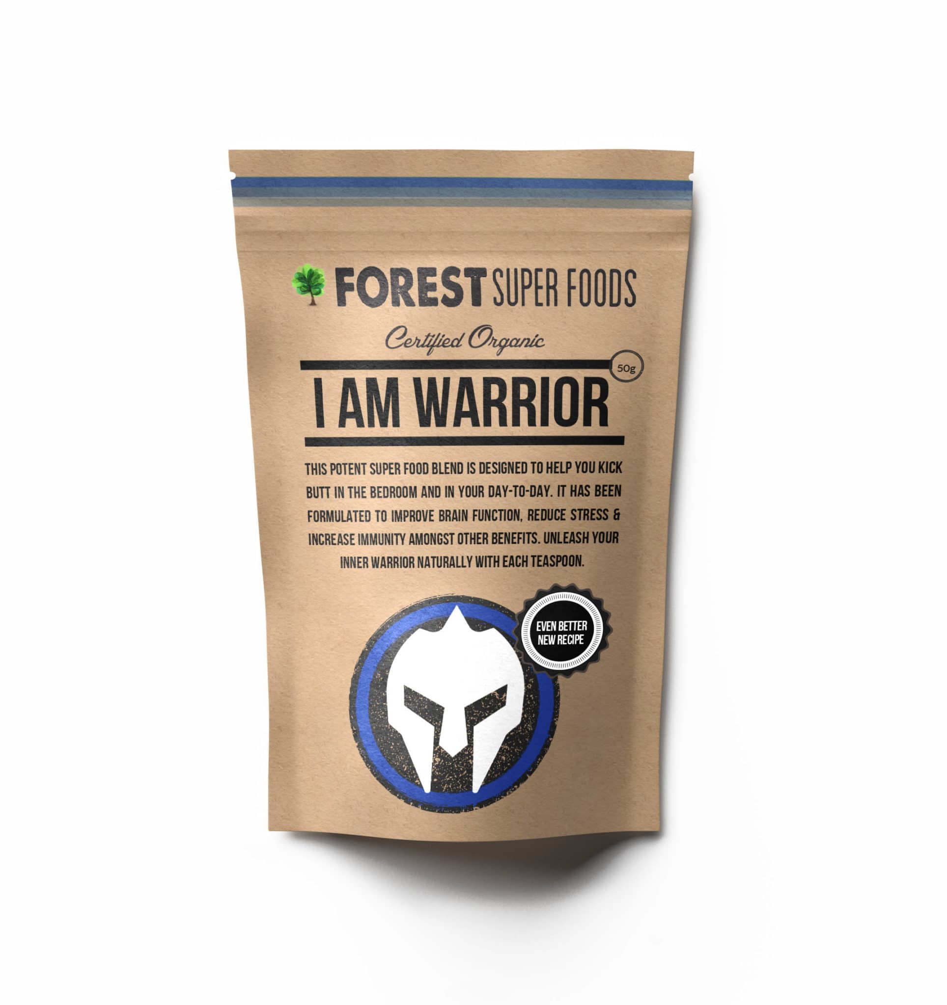 Certified Organic I Am Warrior Men's Super Food Blend