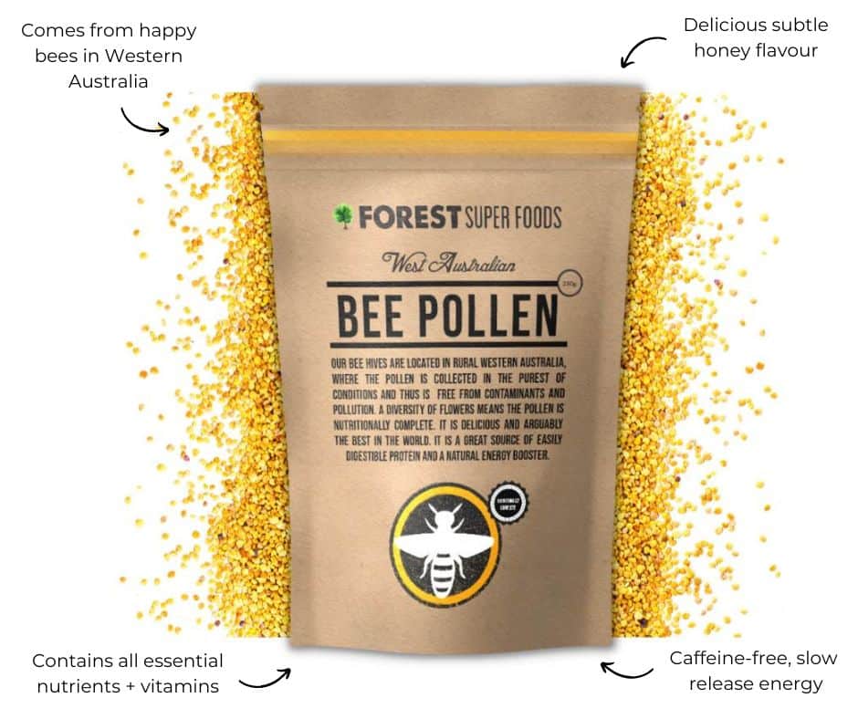 The best quality Bee Pollen in the world. Completely pollution free and delicious