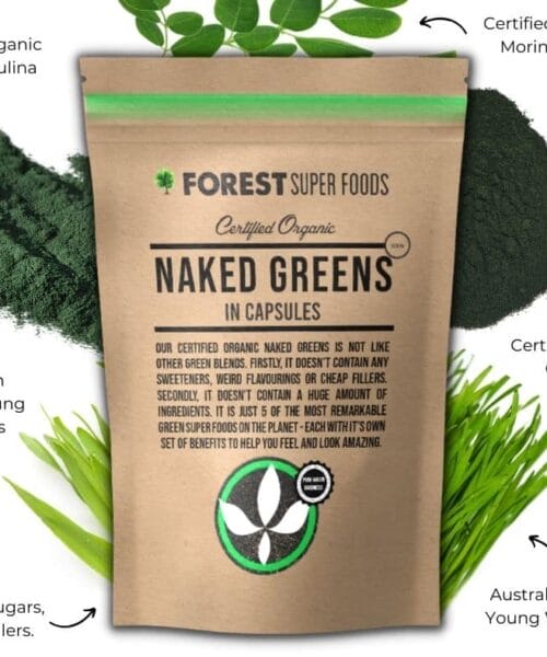 The potent green super food blend that contains nothing but 5 certified organic green super foods