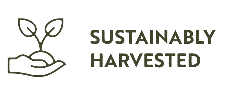 sustainable harvested